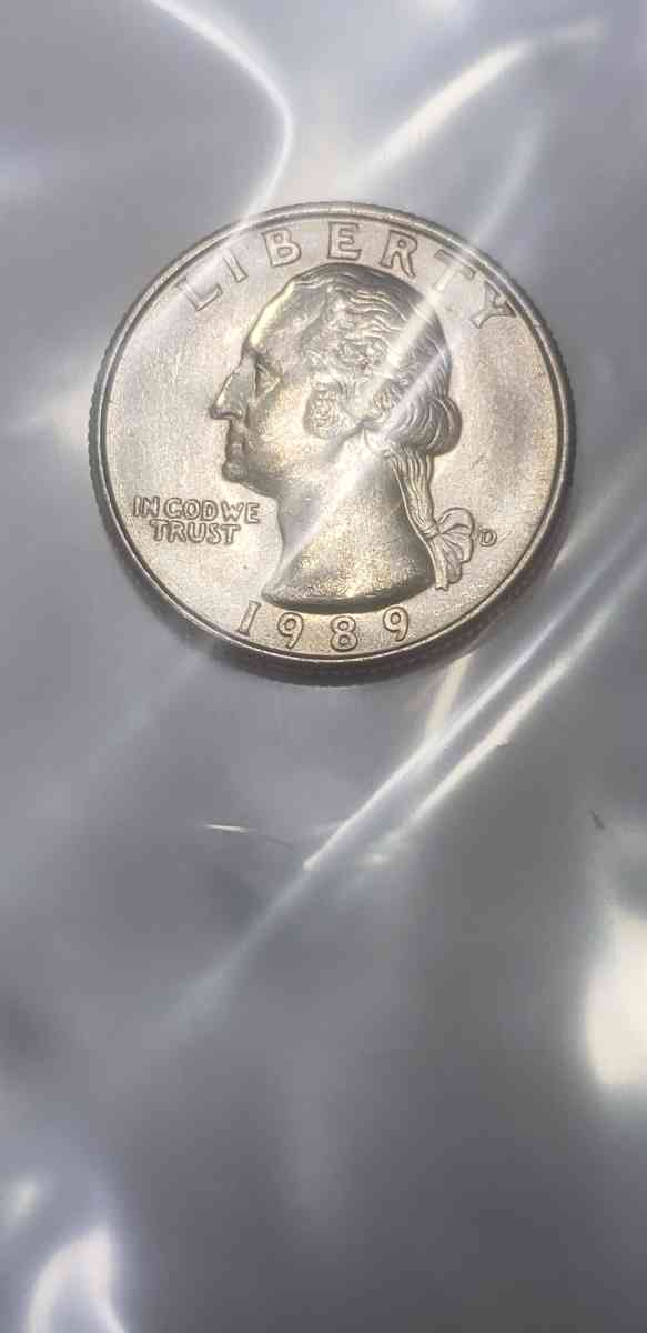1989 quarter dollar - Lithonia, Georgia - FleaMarketBay