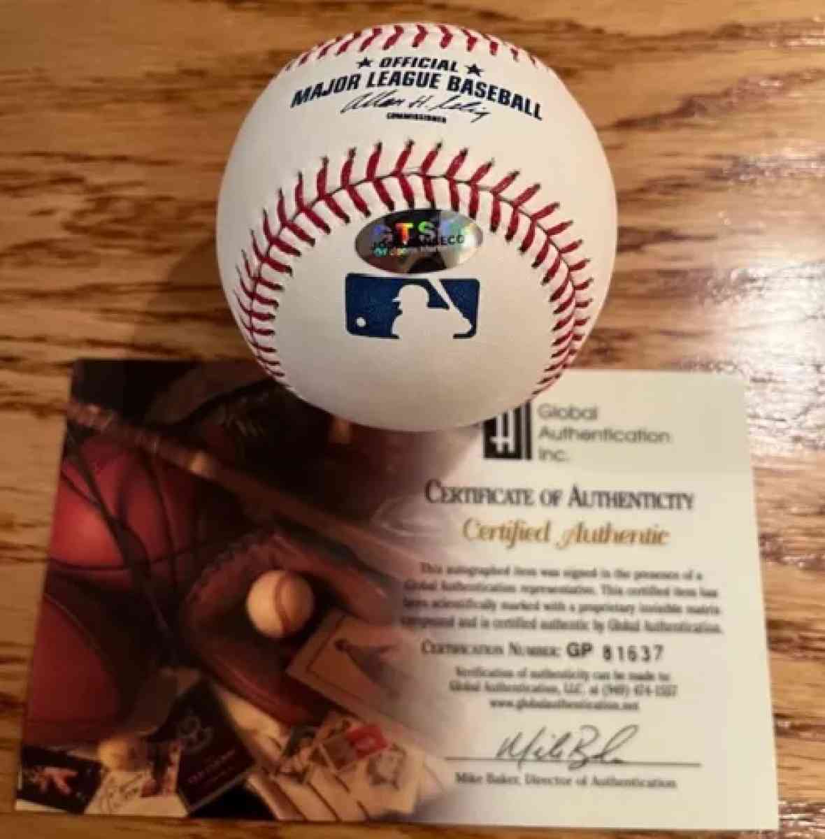 jose cansceo autographed baseball with coa - Asheboro, North Carolina - FleaMarketBay