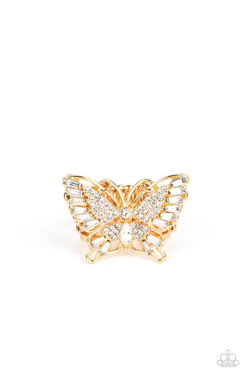 Flauntable Flutter  Gold Ring - Hector, Arkansas - FleaMarketBay