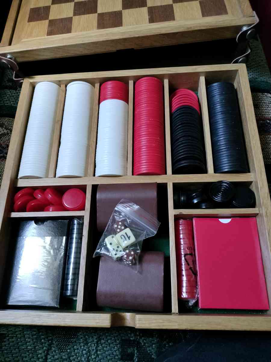 Checkers and Backgammon combo game - Columbia, South Carolina - FleaMarketBay