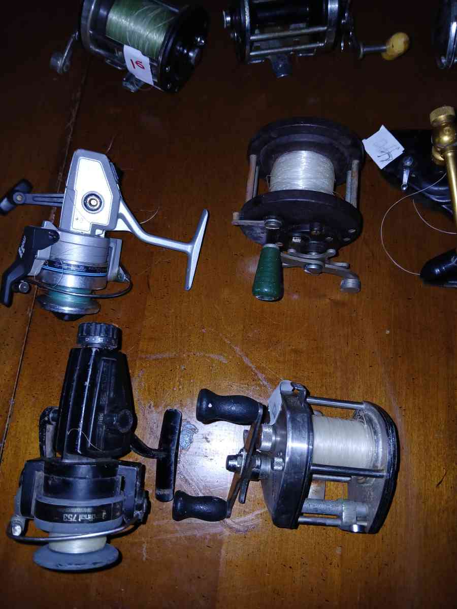 Fishing reels lures and other random gear - Millville, New Jersey - FleaMarketBay