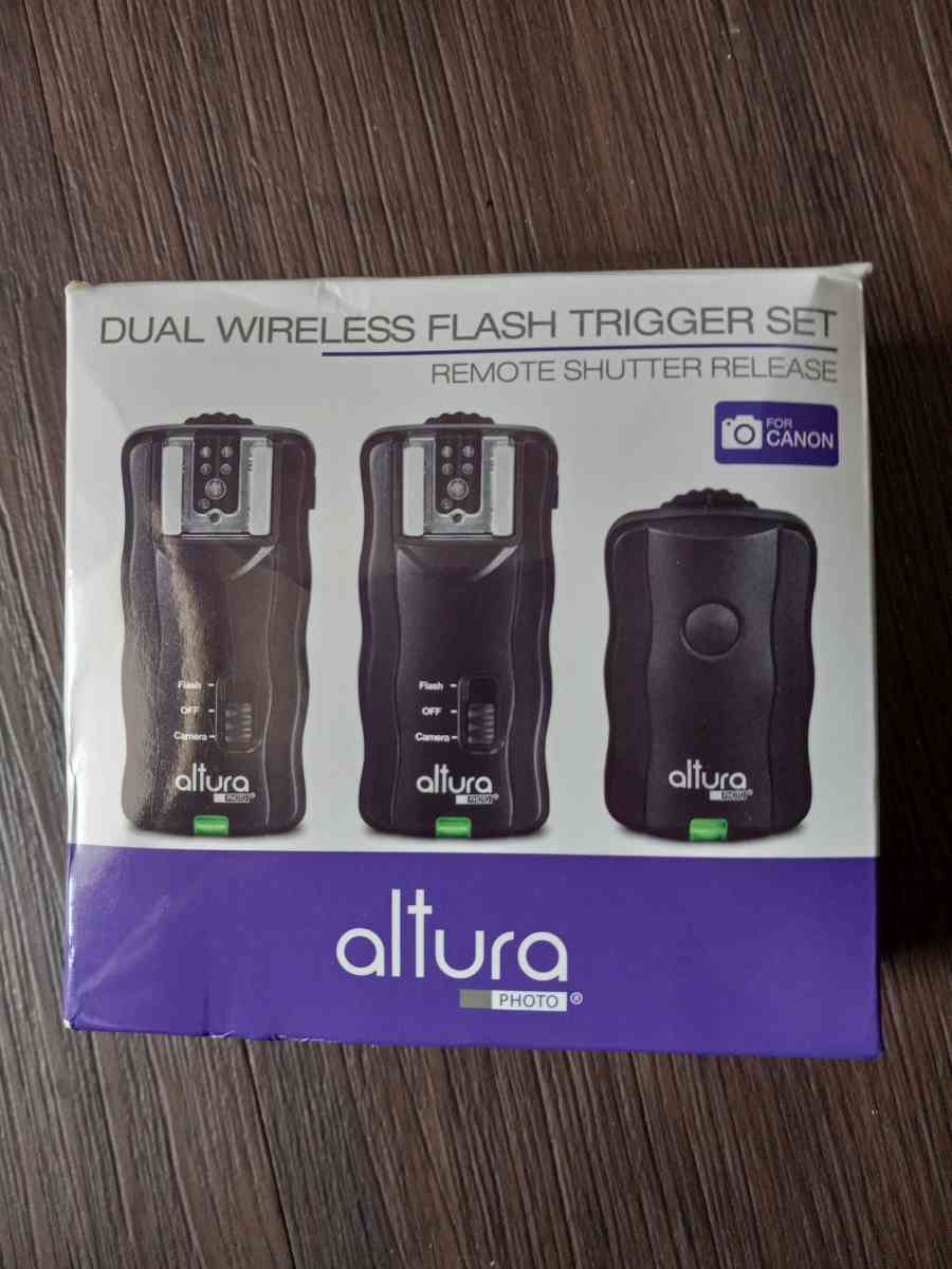 Dual Wireless Flash Trigger Set - Morrisville, North Carolina