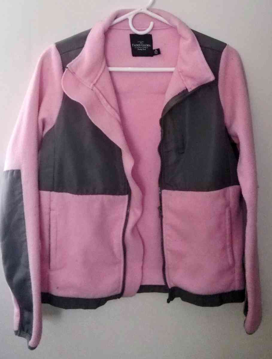 XLarge kids Faded Glory pink and gray jacket - Cave City, Arkansas - FleaMarketBay