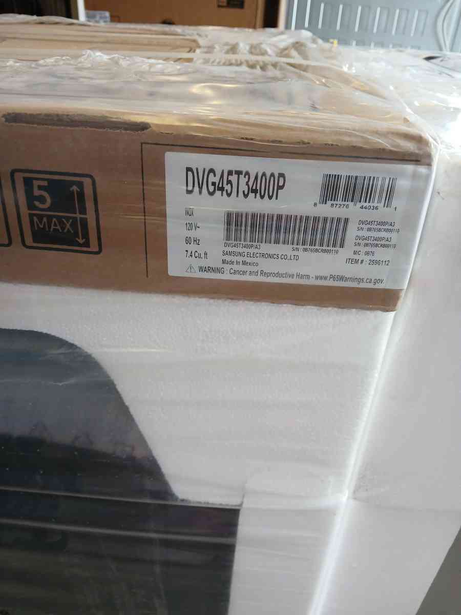 Brand New Samsung washer and gas dryer set - Philadelphia, Pennsylvania - FleaMarketBay