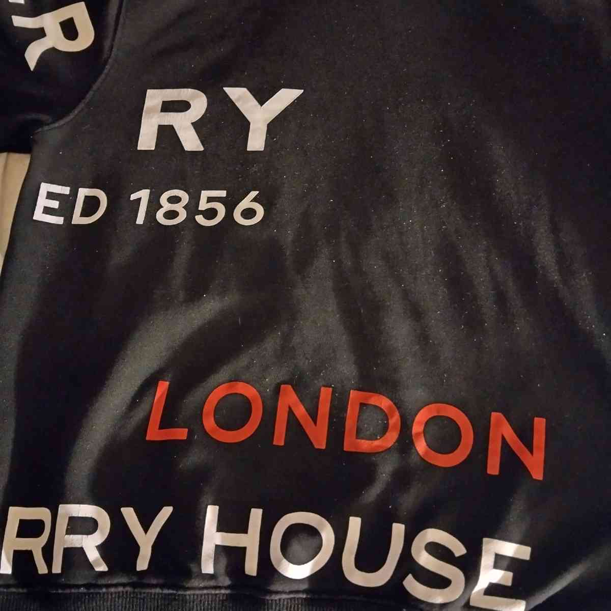 mens Burberry hoodie - Houston, Texas - FleaMarketBay