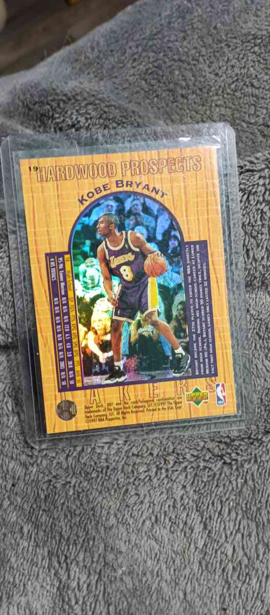 Kobe Bryant rookie card - Granite Falls, North Carolina - FleaMarketBay