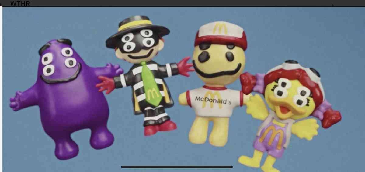 McDonalds Cactus plant flea market happy meal toys