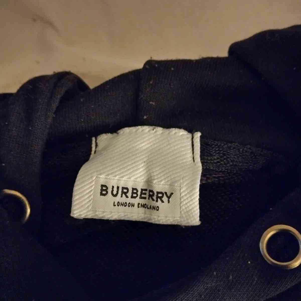 mens Burberry hoodie - Houston, Texas - FleaMarketBay