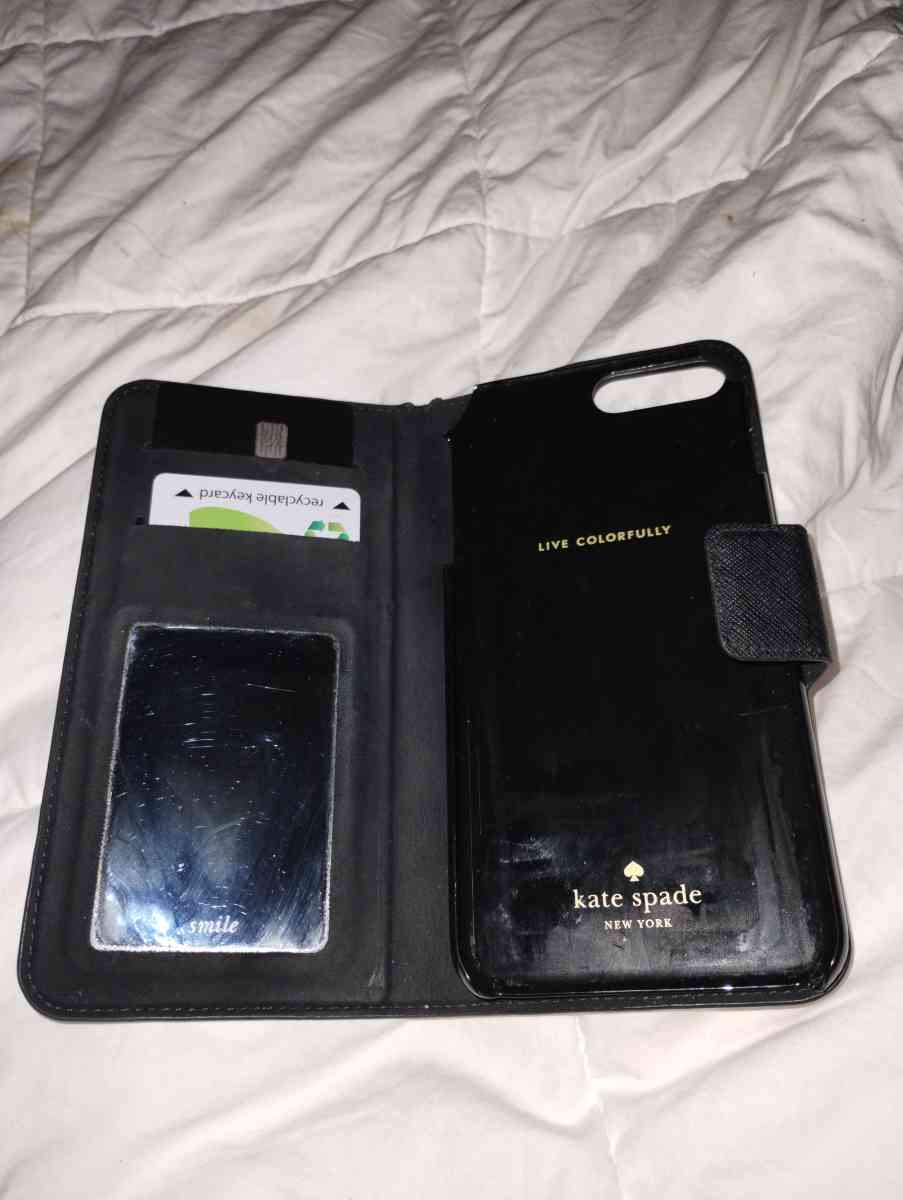 Kate Spade iPhone 7 or 8 case with mirror - Platte City, Missouri - FleaMarketBay