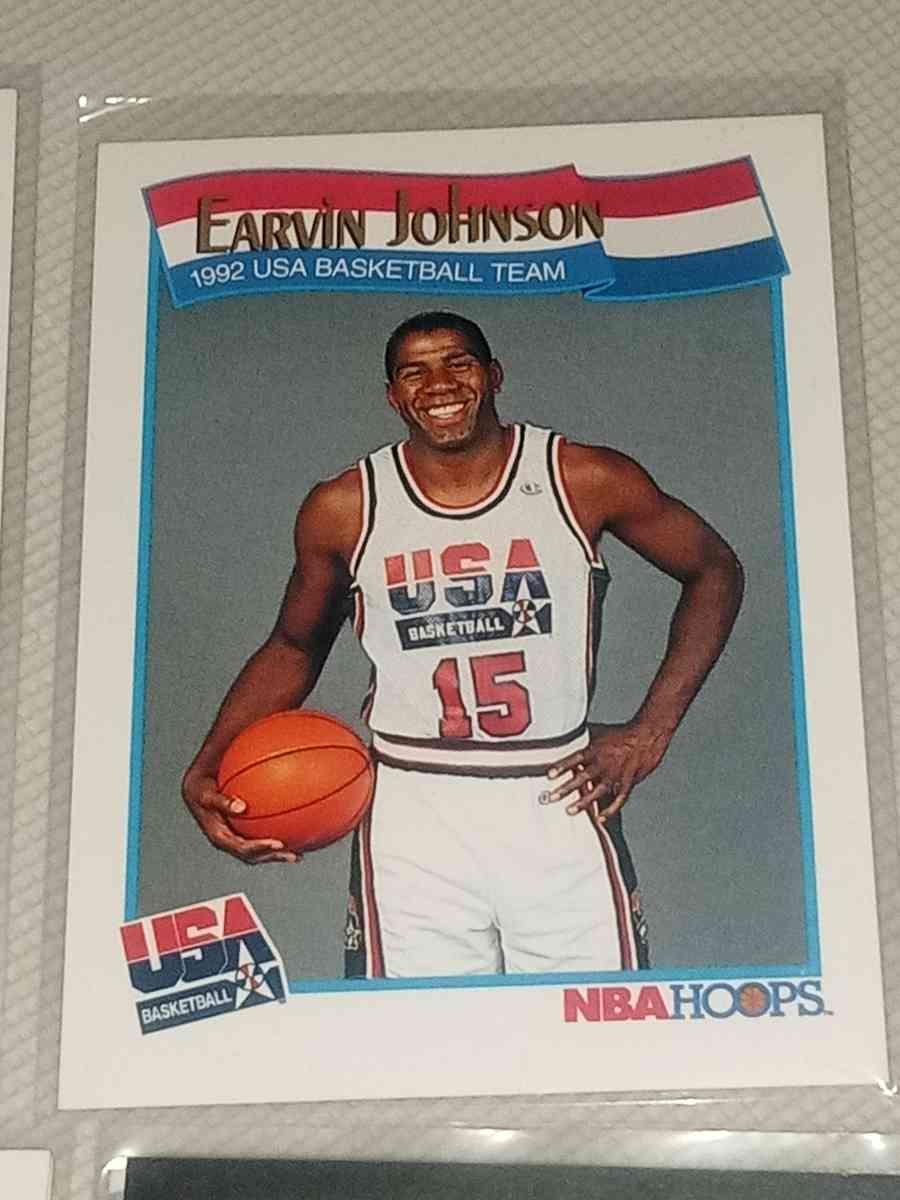 Earvin Magic Johnson card lot - Bellingham, Washington - FleaMarketBay