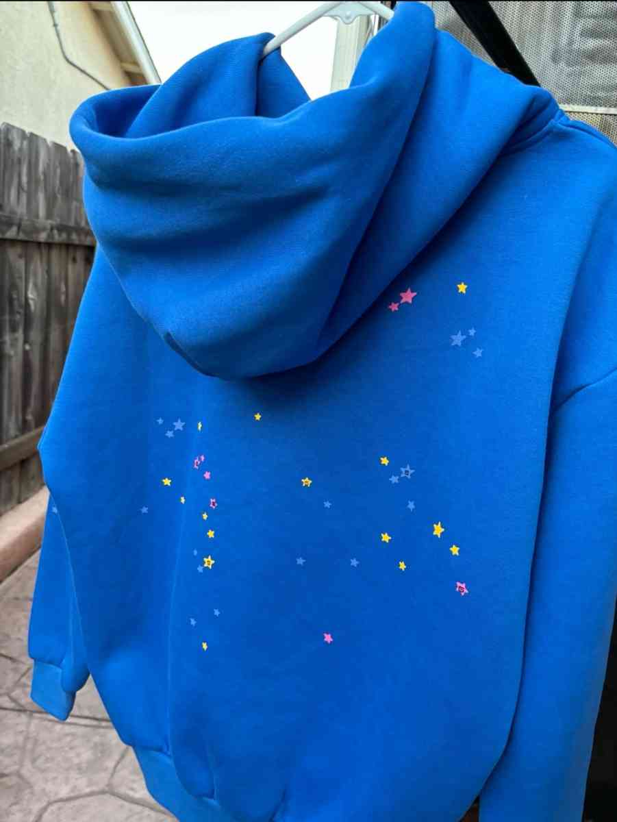 BOGO Free Blue Sp5der Hoodies all sizes - Atlanta, Georgia - FleaMarketBay