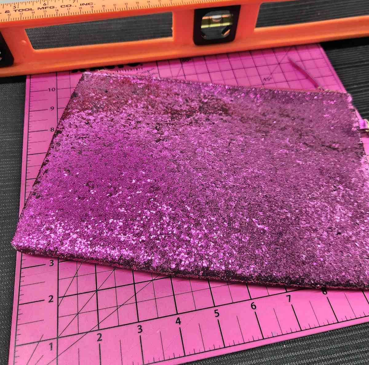 ALDO Pink Glittered Gold Top Zipper Wristlet with Strap - Kenner, Louisiana - FleaMarketBay