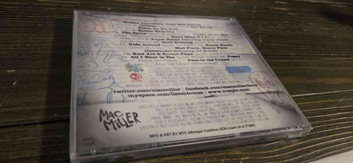 Mac Miller KIDS mixtape CD Brand NEW RARE Factory sealed - Lynnwood, Washington - FleaMarketBay