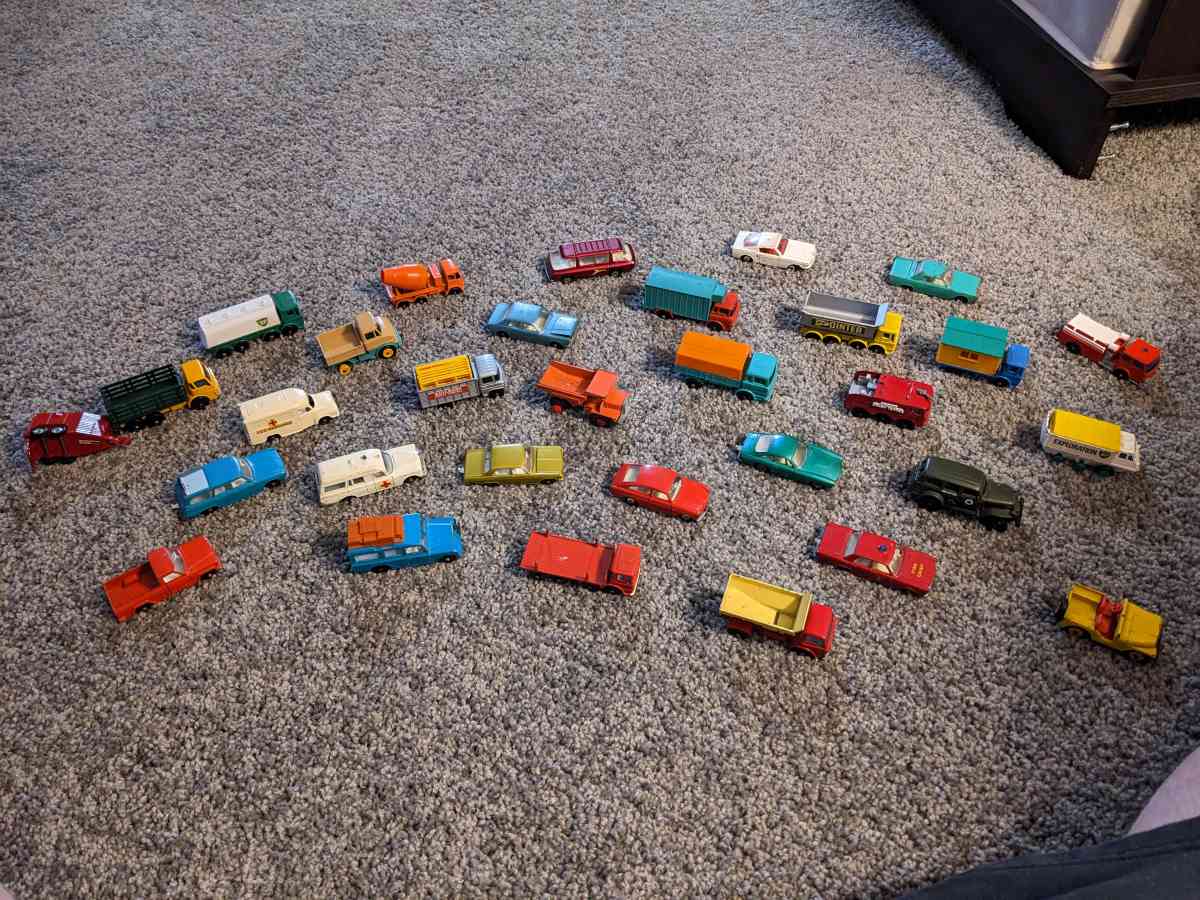 vintage Matchbox Cars by Lesney with Travel Case - Folsom, Pennsylvania - FleaMarketBay