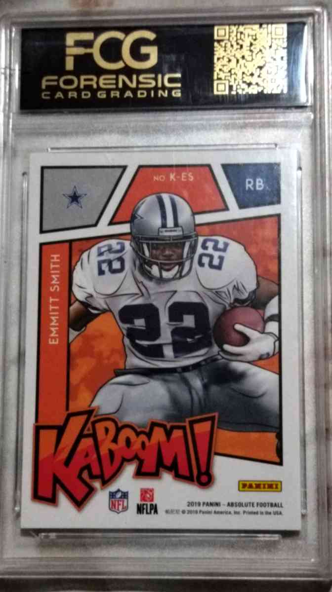 Emmitt Smith Kaboom Card - Moncks Corner, South Carolina - FleaMarketBay