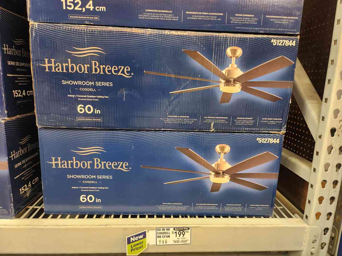 Harbor Breeze Cogdell Ceiling Fan BRAND NEW - Homosassa, Florida - FleaMarketBay
