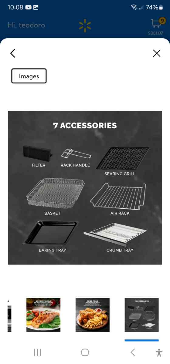 Air Fryer Oven and Grill - Clifton, New Jersey - FleaMarketBay