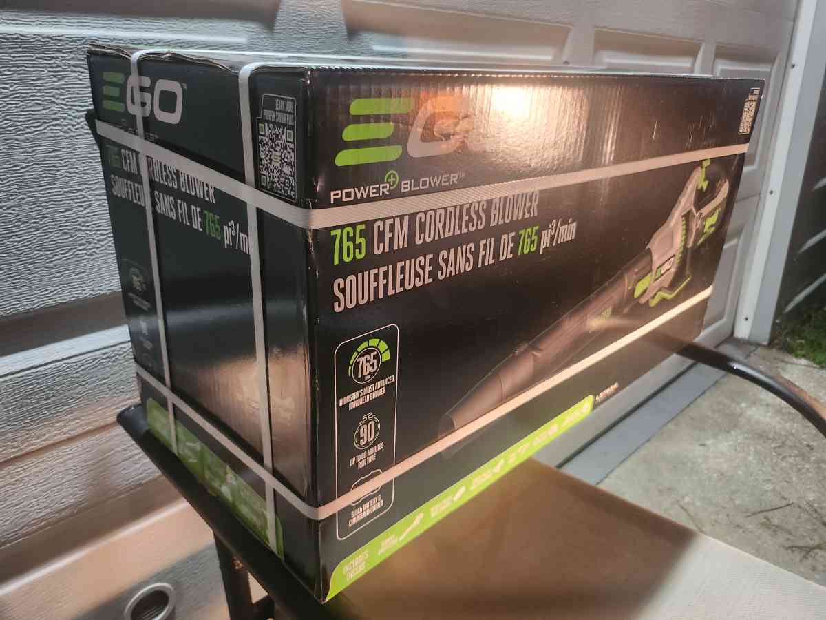 EGO 56v 765 CFM Cordless Blower Kit - Homosassa, Florida - FleaMarketBay