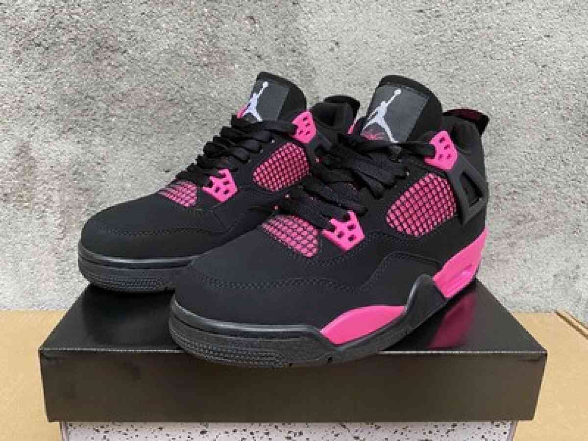 Jordan 4s Pink Thunder Custom - Atlanta, Georgia - FleaMarketBay