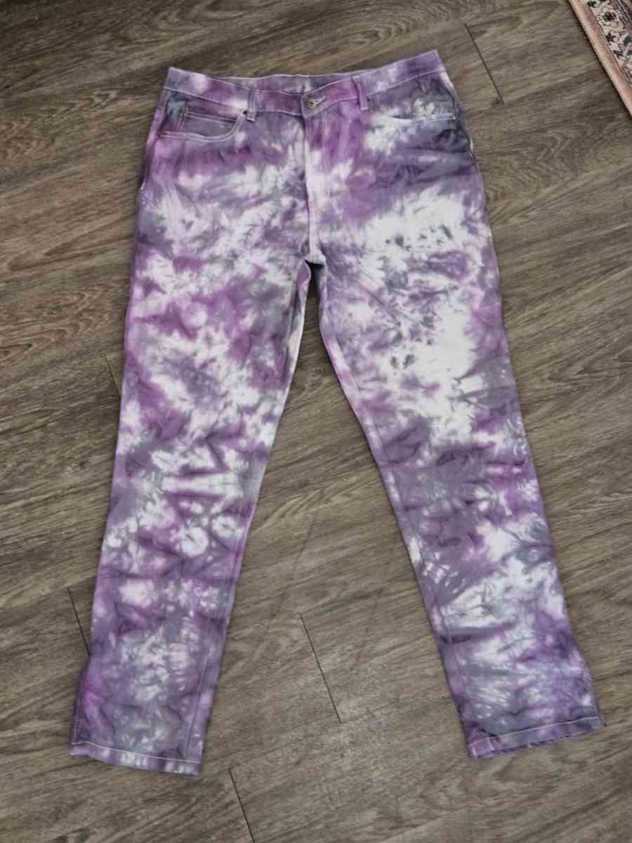 TyeDye Purple pants - Denver, Colorado