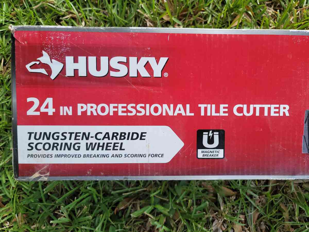 Husky 24 Inch Profesional Tile Cutter - Homosassa, Florida - FleaMarketBay