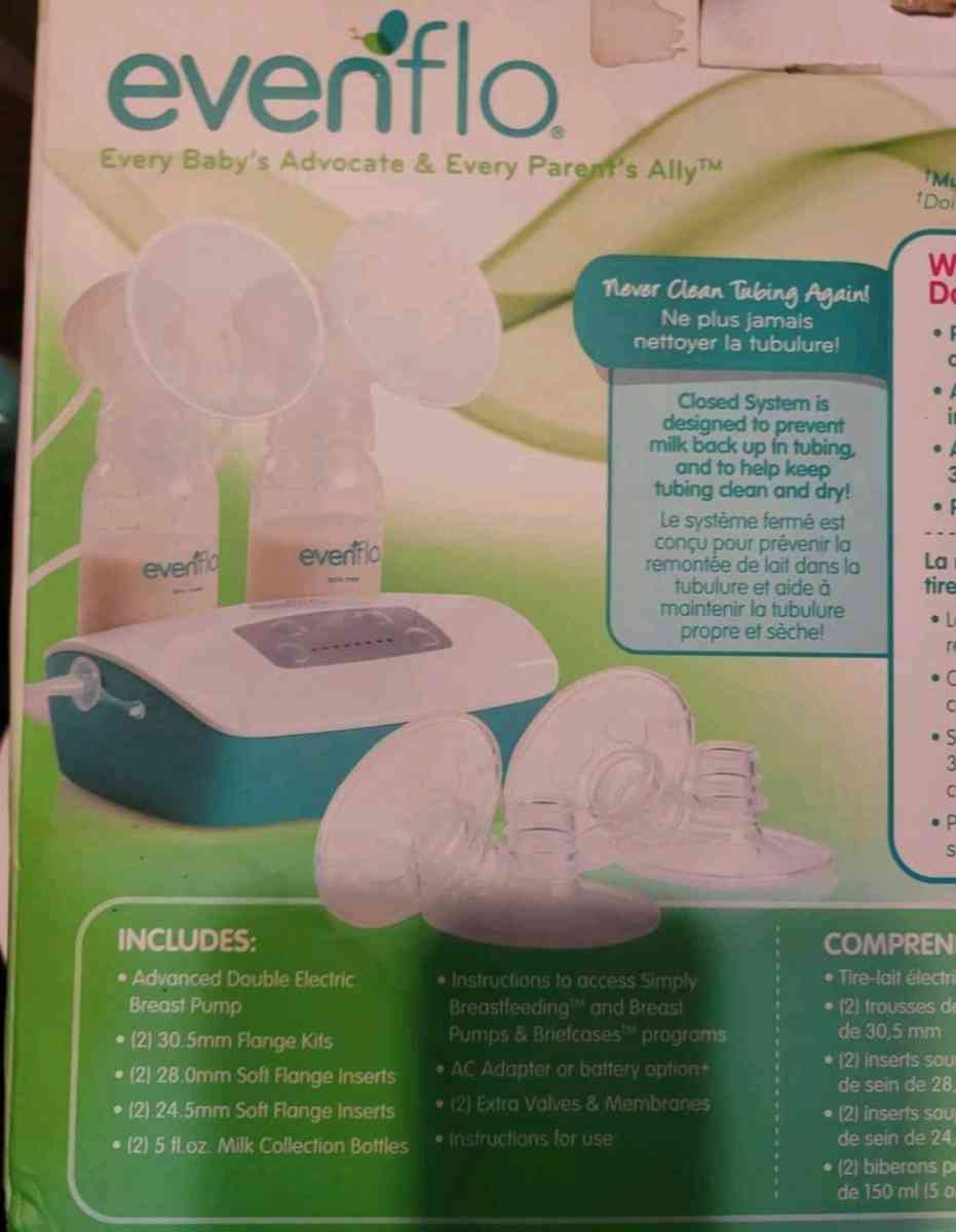 NEW EVENFLO DOUBLE BREAST FEEDING PUMP - Barton, Maryland - FleaMarketBay
