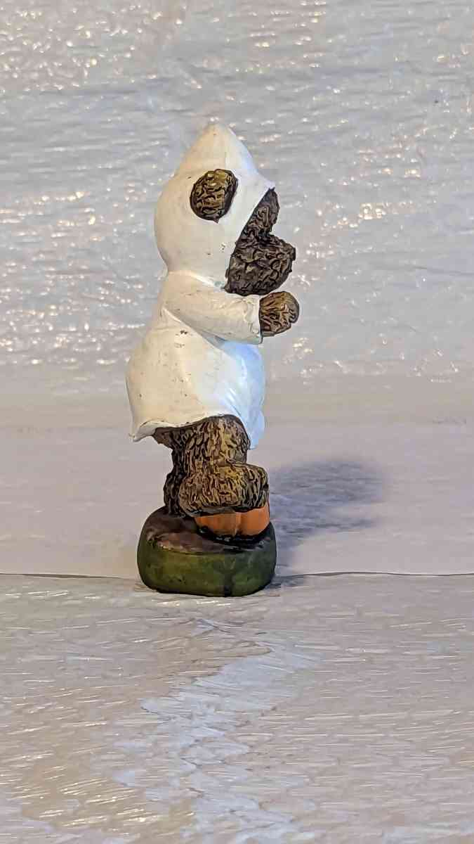 Resin Teddy Bear in a Ghost Costume with a Pumpkin - Phoenix, Arizona - FleaMarketBay