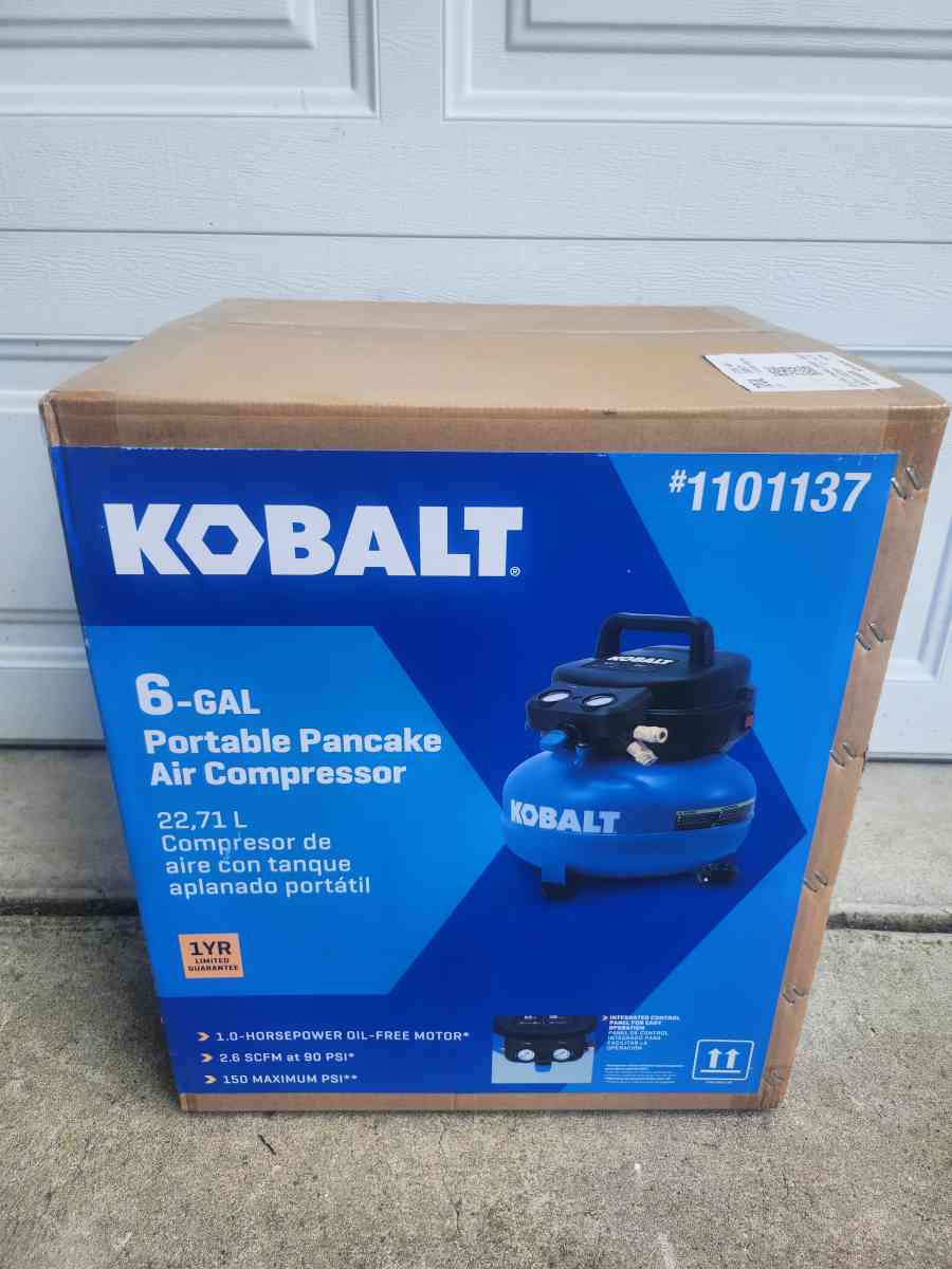 Kobalt Portable Pancake Air Compressor - Homosassa, Florida - FleaMarketBay