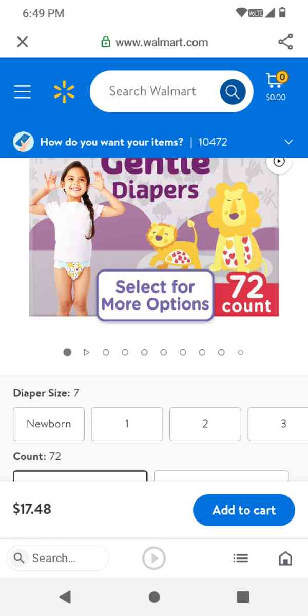 diapers size7