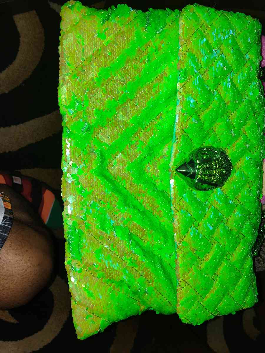 sequin XXL Kensington green made by Kurt Geiger - Columbia, Maryland - FleaMarketBay