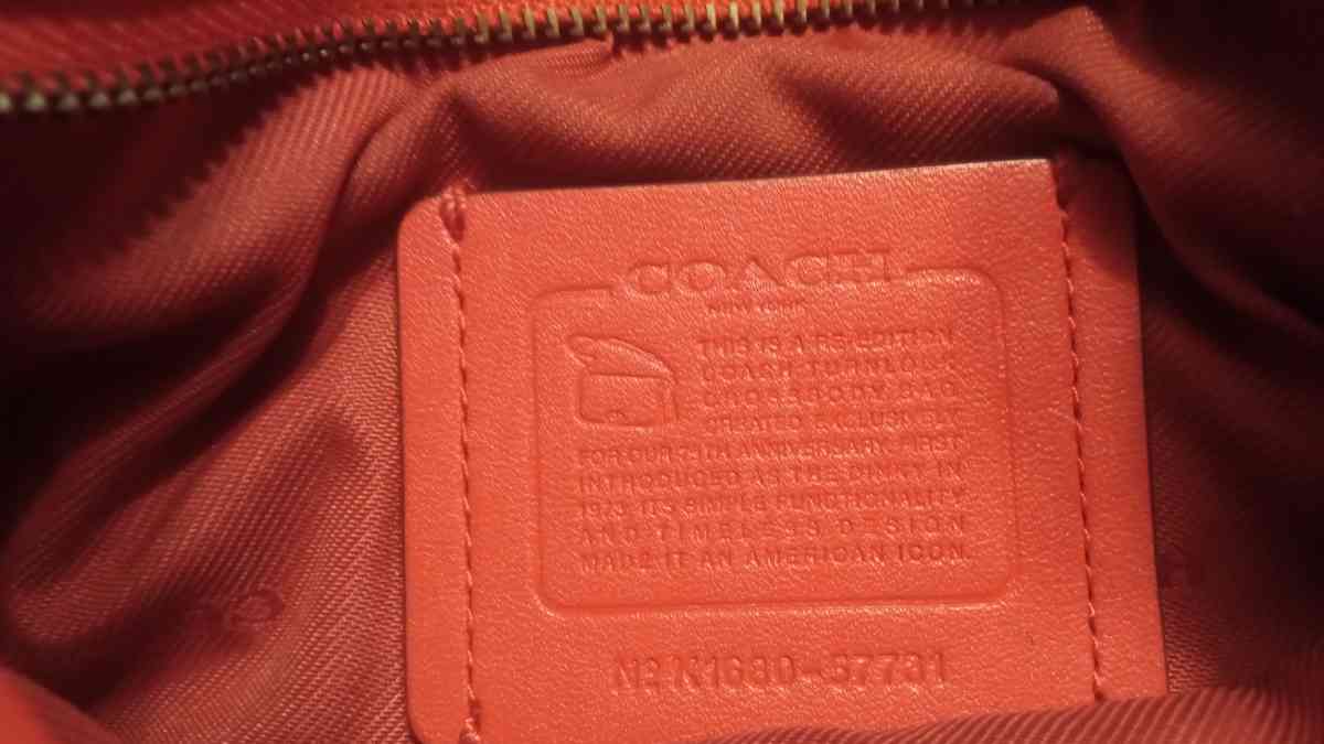 Coach Leather 75th Anniversary Mini Saddlebag Crossbody - Carbondale, Illinois - FleaMarketBay