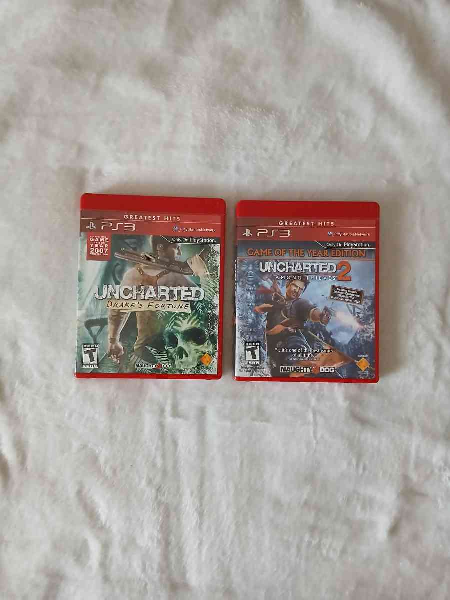 3 Uncharted Games for PlayStation 3 - North Hollywood, California - FleaMarketBay