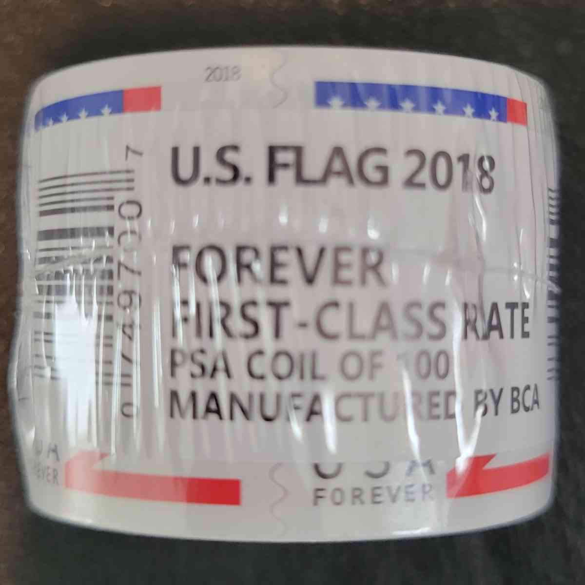 New Coils of 2018 USPS Forever Stamps  80 rolls in stock - Abingdon, Virginia - FleaMarketBay