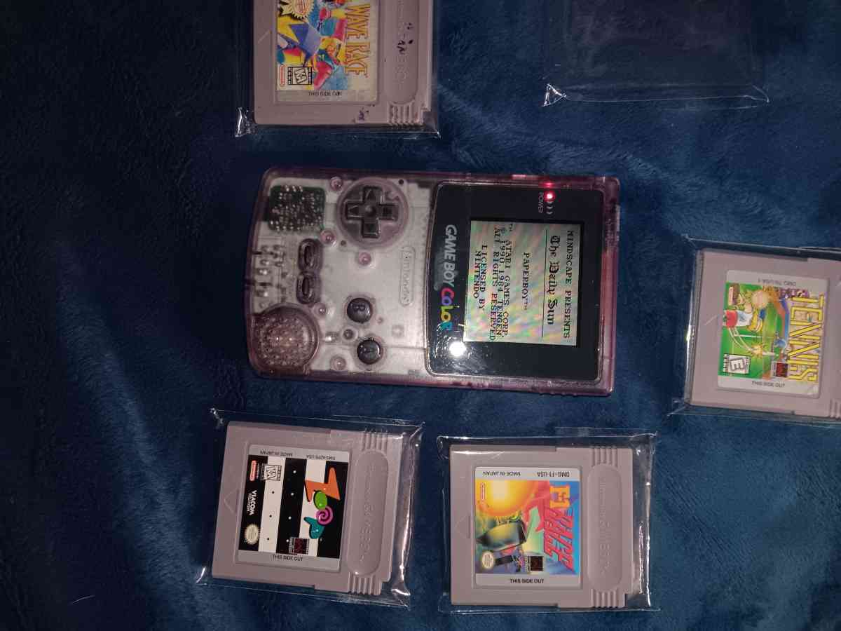 gamboy color with games - Lincolnton, North Carolina - FleaMarketBay