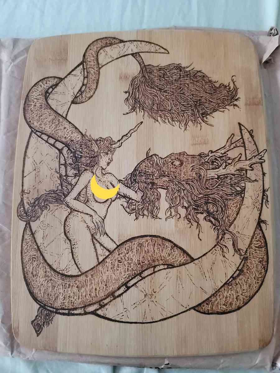 wood burned art - Hoffman Estates, Illinois