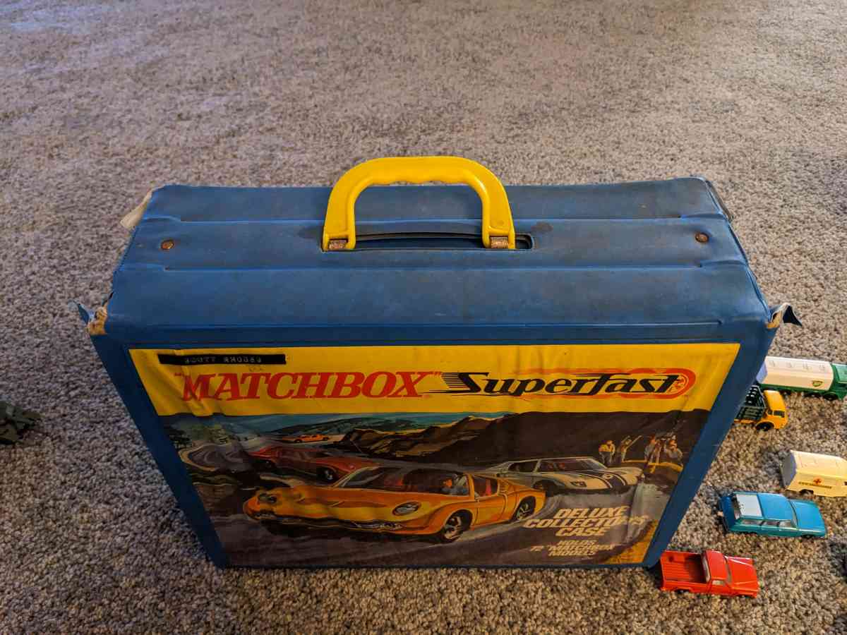 vintage Matchbox Cars by Lesney with Travel Case - Folsom, Pennsylvania - FleaMarketBay