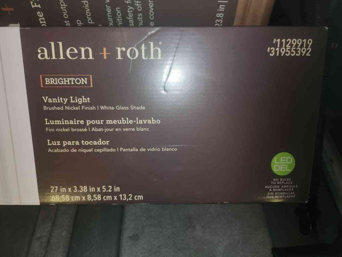 Allen and Roth Brighton LED Vanity Light BRAND NEW - Homosassa, Florida - FleaMarketBay