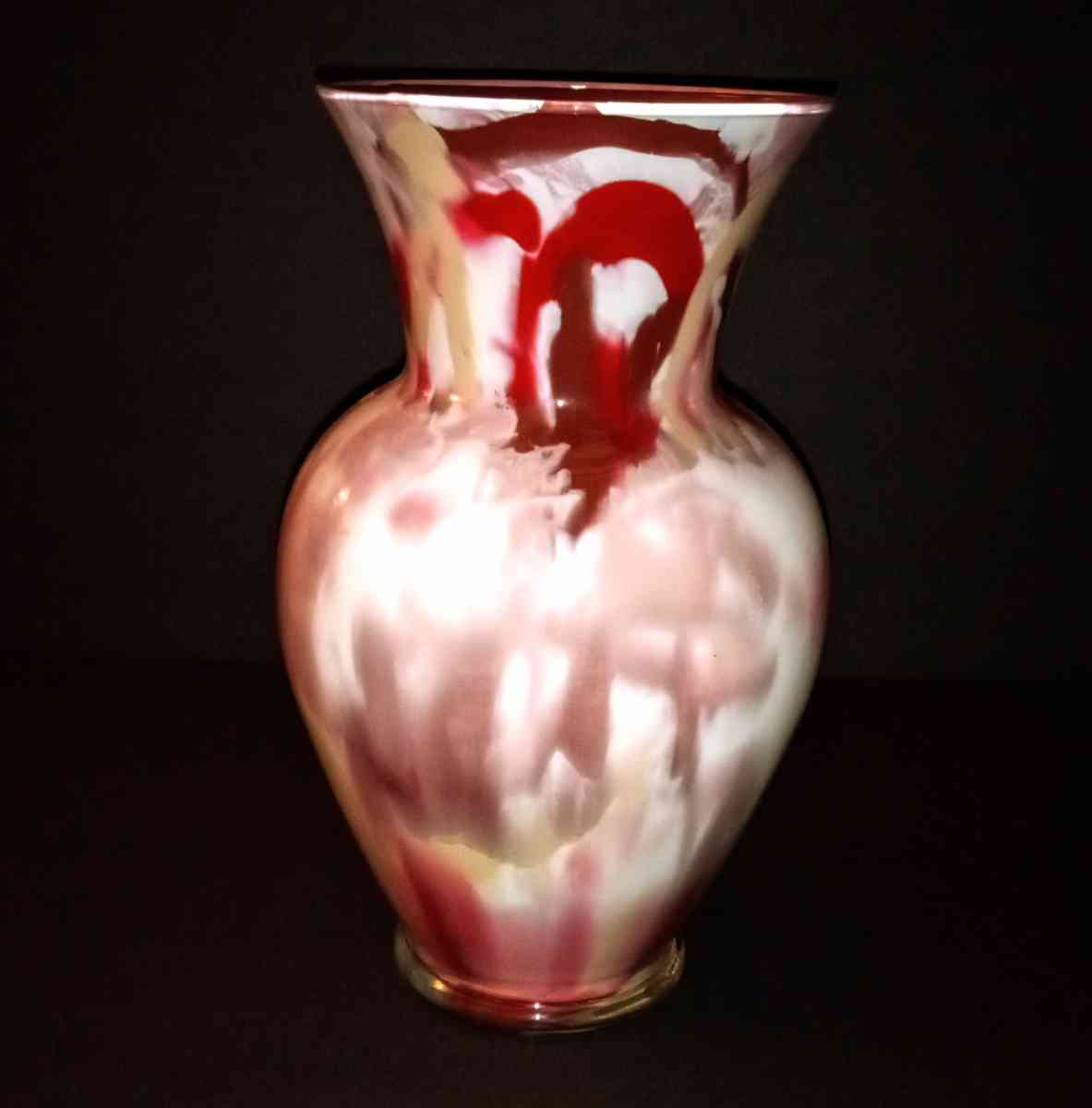 Hand Painted Decor Vase - Smithfield, Virginia - FleaMarketBay