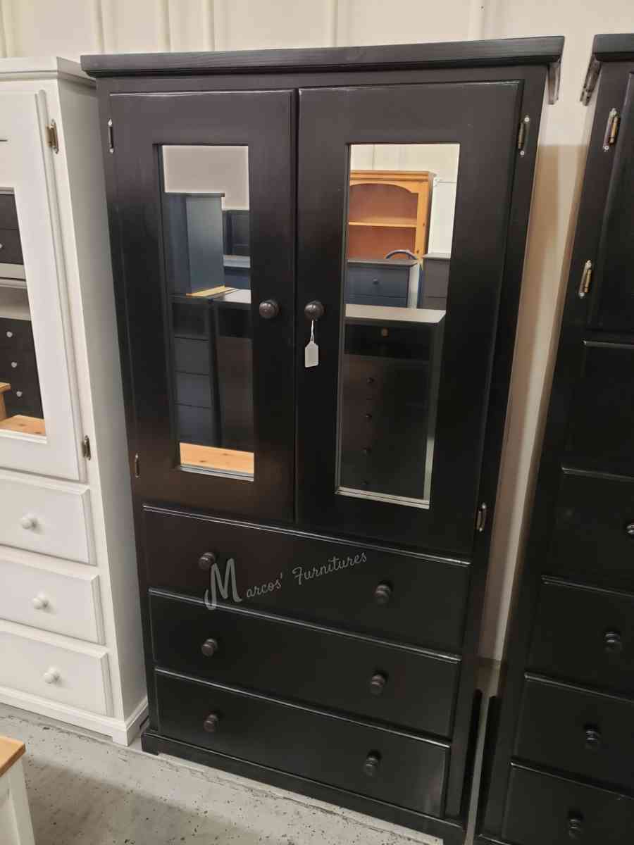Black Wardrobe Closet - Long Beach, California - FleaMarketBay