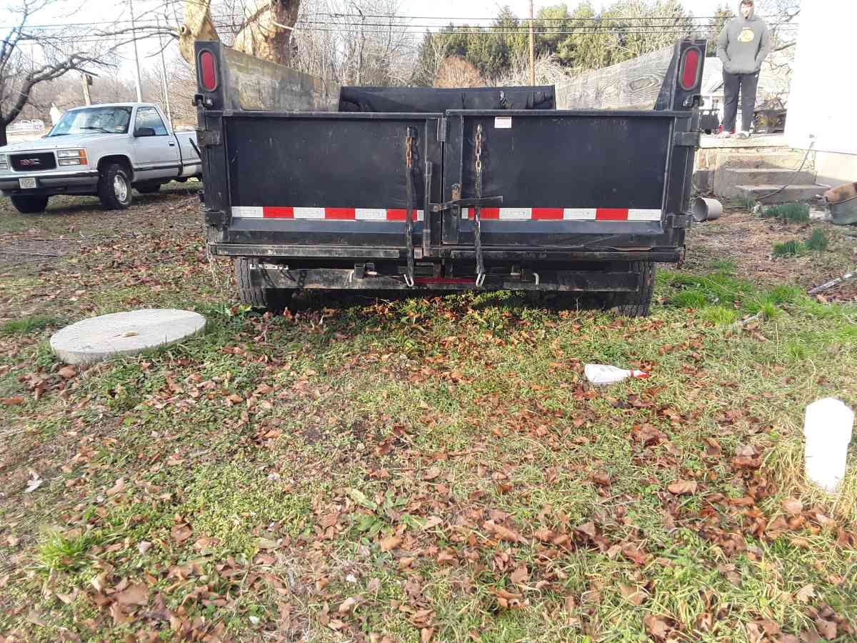 2018 sure track Dump  Trailer Tag along dual Rams  Alxes - Williamstown, New Jersey - FleaMarketBay