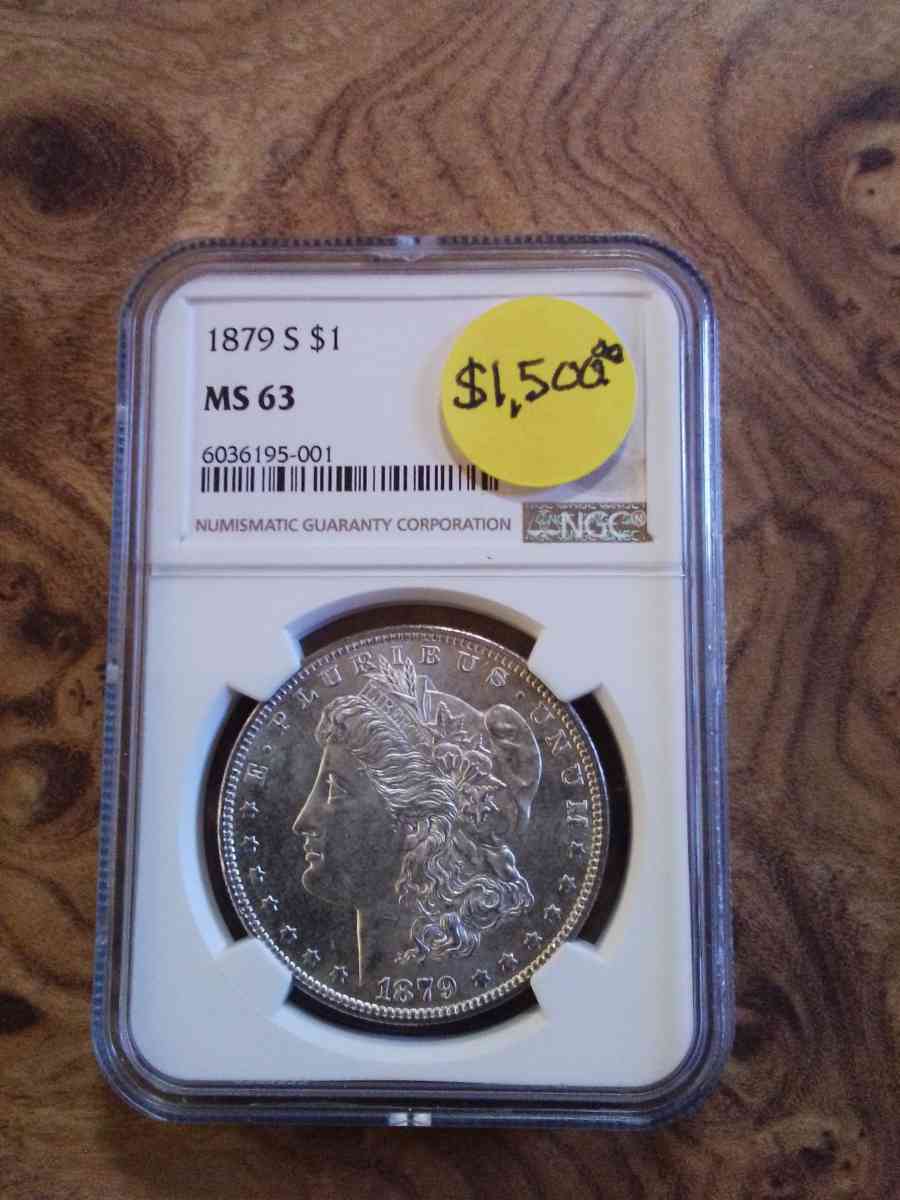 NGC Graded Morgans and Peace dollars - Newark, California - FleaMarketBay