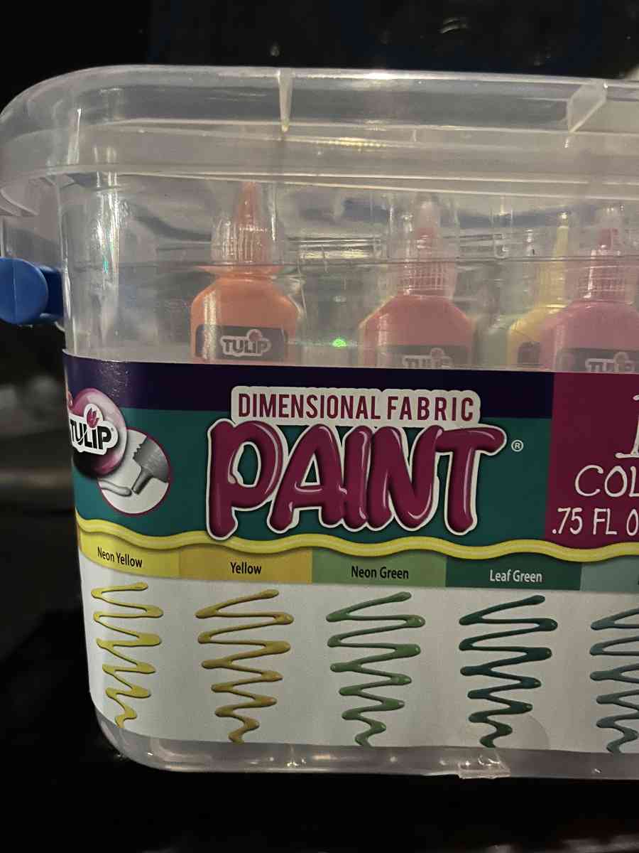 Tulip Multi Color Fabric Paint - Fresno, California - FleaMarketBay