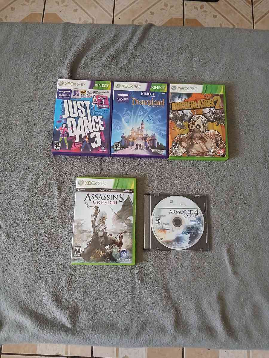 10 Xbox 360 Games for Xbox 360 - North Hollywood, California - FleaMarketBay
