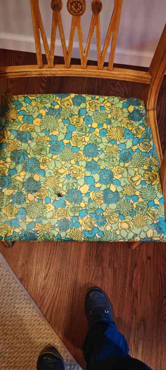 Antique Duncan Phyfe Natural Maple Wooden Armchair - Wayne, New Jersey - FleaMarketBay