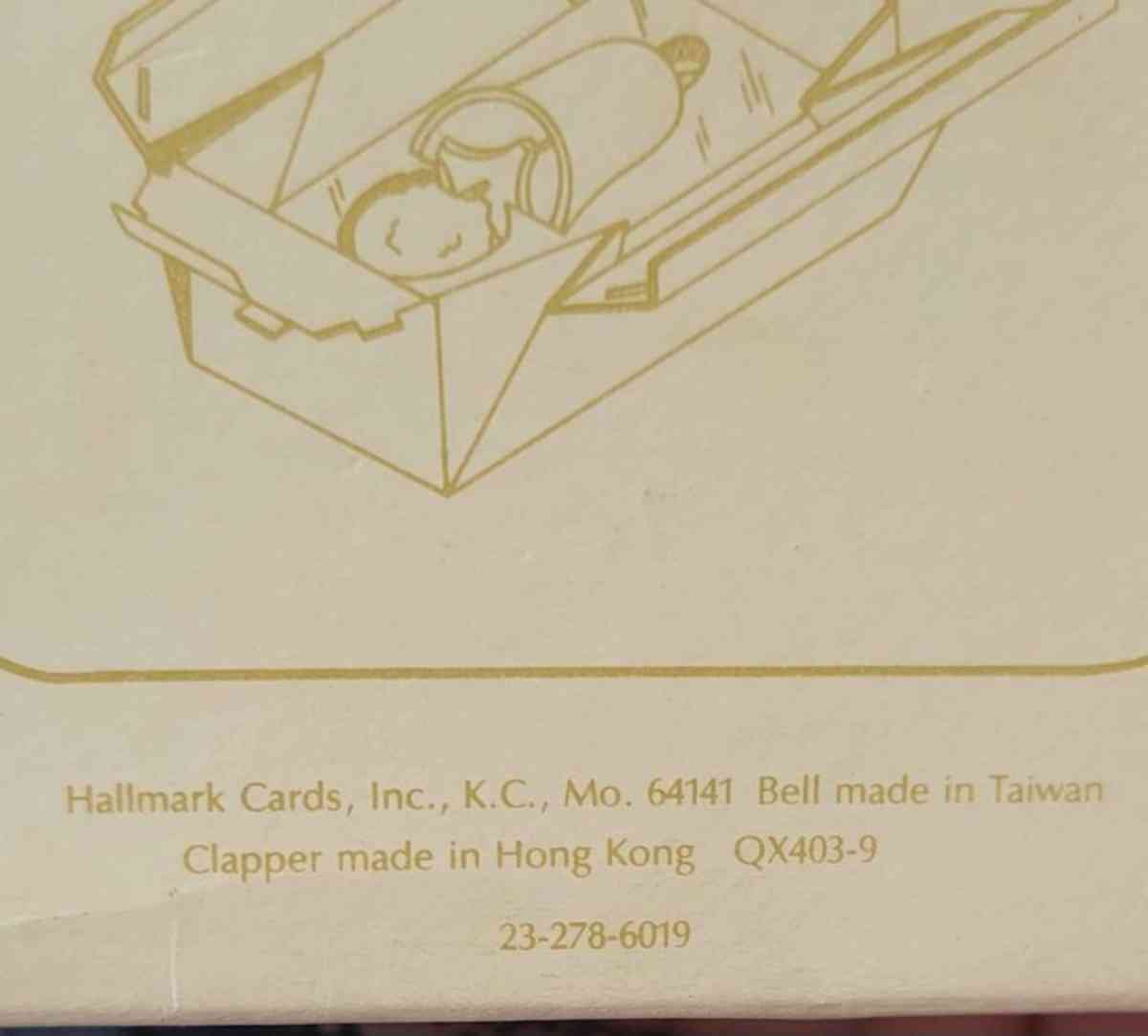 Hallmark Series 5 Ornament Bell Ringer from 1983 Teddy Bear - Saint Petersburg, Florida - FleaMarketBay