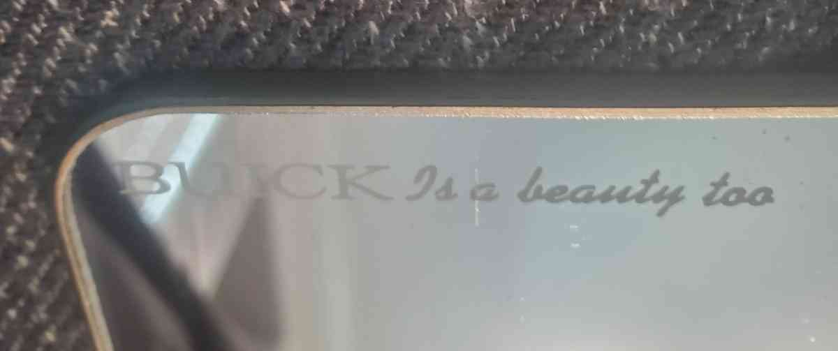 1960s Vintage Car Buick Vanity Mirror - Fort Worth, Texas - FleaMarketBay