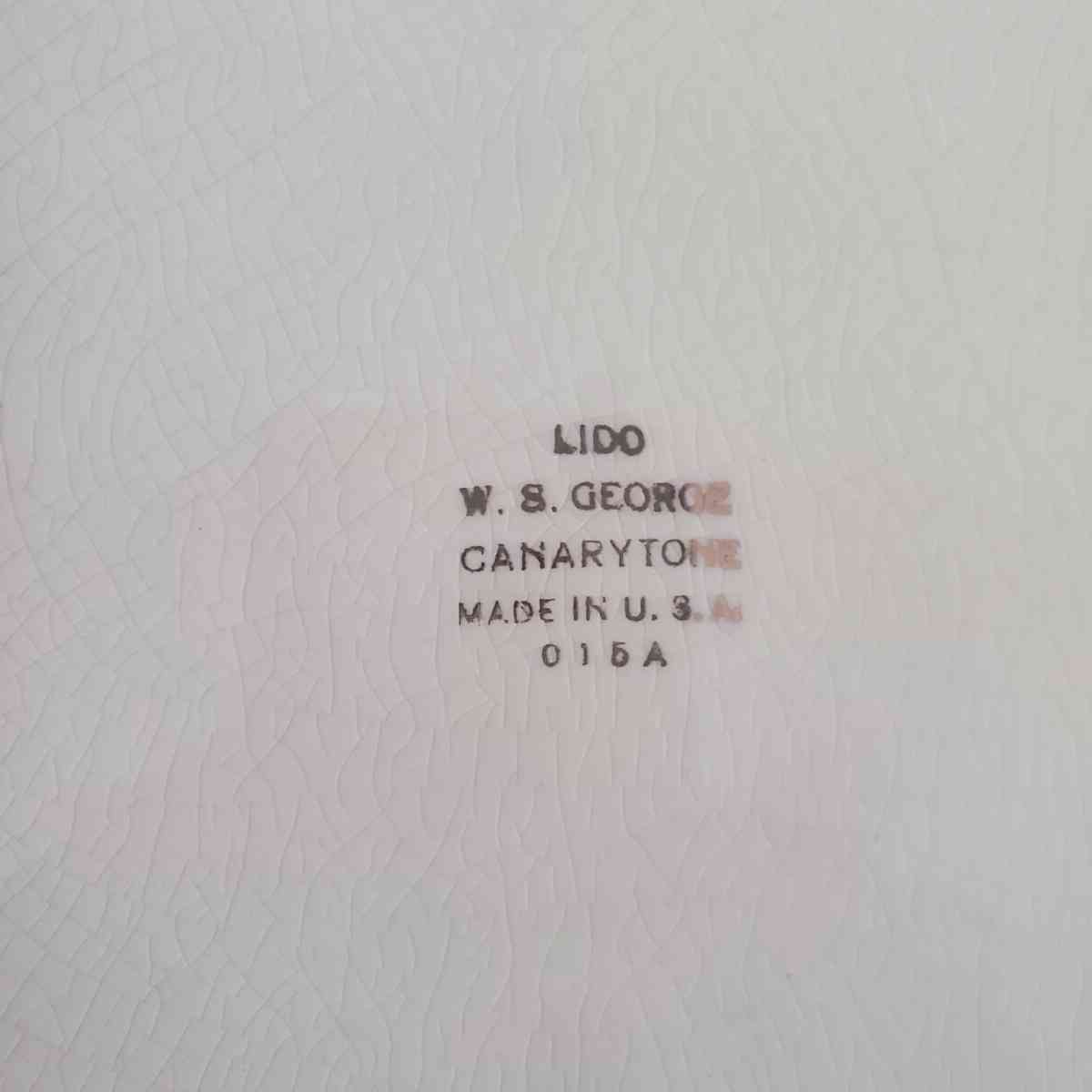 2 Vintage 1940s Platters - Fort Worth, Texas - FleaMarketBay