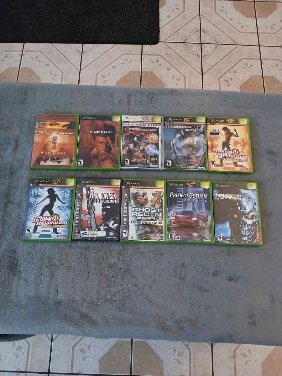 24 Original Xbox Games for Xbox - North Hollywood, California - FleaMarketBay