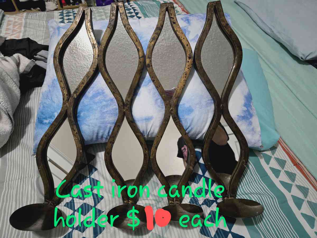 Vintage Wall Mirror Candle Holder - Saint Louis, Missouri