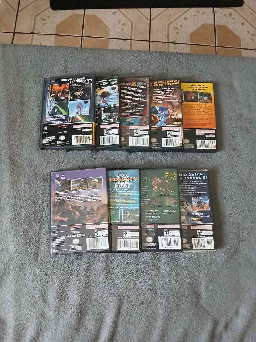 9 Nintendo GameCube Games for Nintendo GameCube - North Hollywood, California - FleaMarketBay